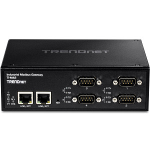 TRENDnet TI-M42 Modbus TCP to Serial RTU/ASCII Gateway, wide temperature range, IP30 rated